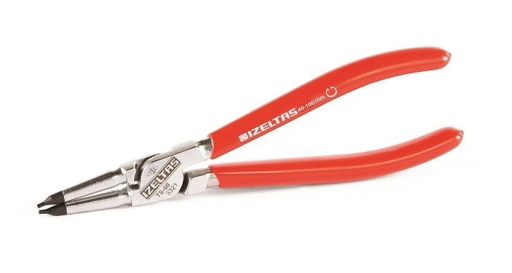 İzeltaş 3321 12 0225 İç Segman Pensesi Yaysız Düz 225 Mm