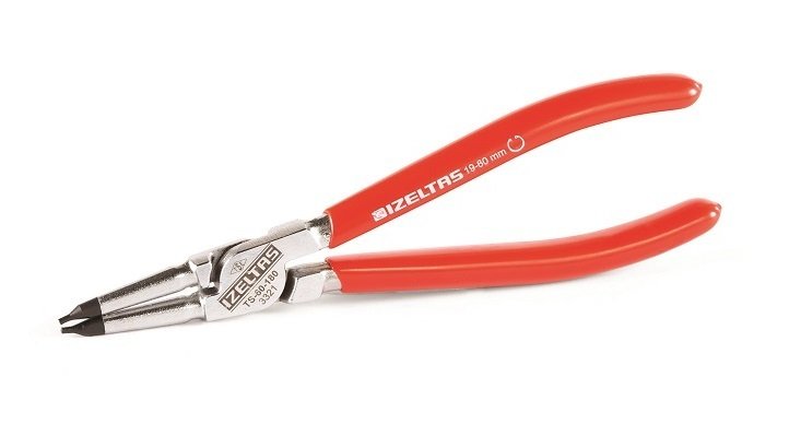 İzeltaş 3321 12 0180 İç Segman Pensesi Yaysız Düz 180 Mm