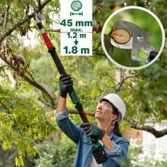 Bosch AdvancedPrune 18V-45 Akülü Budama Makinesi 18 Volt 2Ah