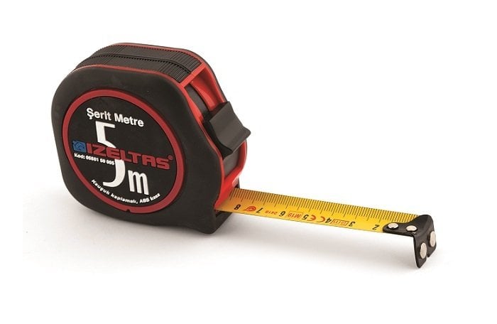 İzeltaş 05881 50 005 Plastik Şerit Metre 5 Metre