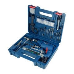 Bosch GSB 600 Darbeli Matkap 600 Watt + 100 Parça Set