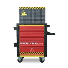 İzeltaş 13000 005547 Elektro Serisi Takım Dolabı 7 Çekmeceli