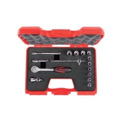 İzeltaş 1107006015 Karbüratör Lokma Anahtar Takımı 1/4'' 15 Parça