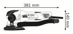 Bosch GET 75-150 Eksantrik Zımpara Makinesi 750 Watt