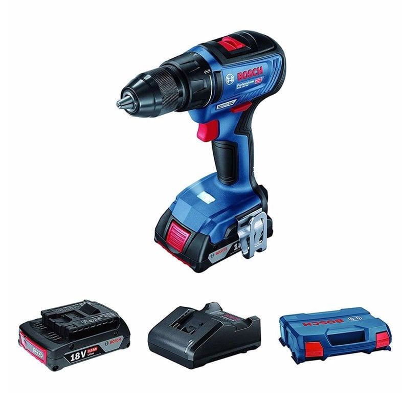 Bosch GSR 18V-50 Akülü Delme Vidalama Makinesi 18 Volt 2 Ah