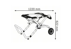 Bosch GTA 60 W Gönye Kesme Sehpası