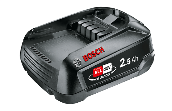 Bosch PBA 18V 2.5Ah W-B Yedek Akü-Yedek Batarya