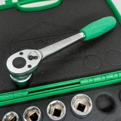 Elta 1115 00 2017 Altı Köşe Lokma Anahtar Takımı  1/2'' 17 Parça