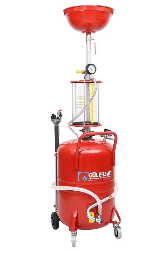 Gülersan 6500 Karterden Yağ Çekme Pompası Hunili 80 Lt