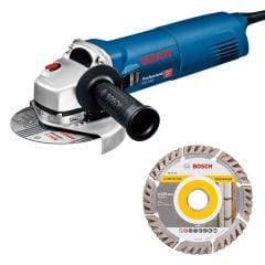 Bosch GWS 1400 Avuç Taşlama + Diamond Disc 125 mm