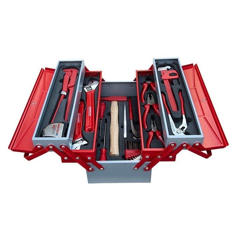 İzeltaş 8420 00 5028 Tesisatçı Takım Çantası Dolu 28 Parça