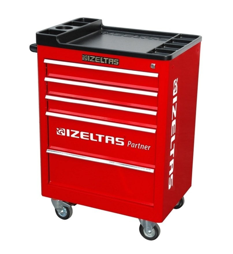 İzeltaş 8235 32 6005 Partner Mobil Takım Dolabı 5 Çekmeceli