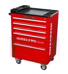 İzeltaş 8235 32 6005 Partner Mobil Takım Dolabı 5 Çekmeceli