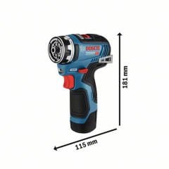 Bosch GSR 12V-35 FC Akülü Delme Vidalama Makinesi 12V
