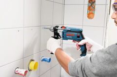 Bosch GSB 16 RE Darbeli Matkap + 7 Parça Matkap Ucu Seti