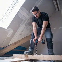 Bosch GSR 18V-90 FC Akülü Delme Vidalama Makinesi 18V 4 Ah