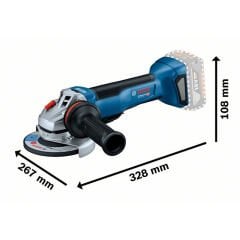 Bosch GWS 18V-10 P Akülü Taşlama Makinesi 18V 5 Ah