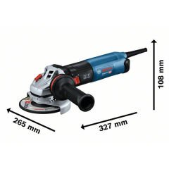 Bosch GWS 17-125 S Avuç Taşlama Makinesi 1700 Watt 125 mm