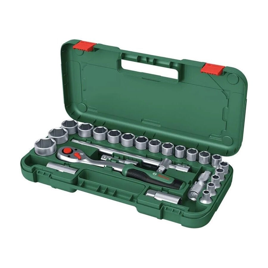 Bosch 1600A02Z9F Cırcırlı Lokma Seti 1/2'' 25 Parça