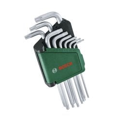 Bosch 1600A02Z9C Torx Anahtar Takımı 9 Parça